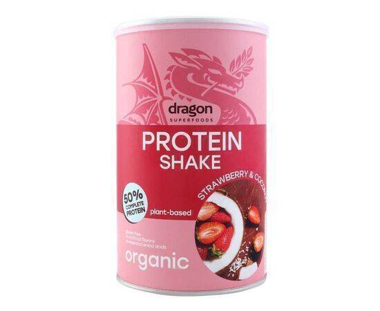 DRG - Protein Shake Strawberry & Coconut Org GF 450g