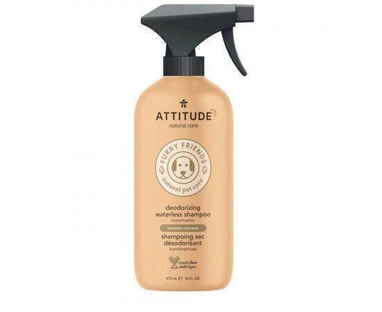 ATTITUDE - Shampoo Waterless Deodorizing for Pets Lavender Scent - 473 Ml