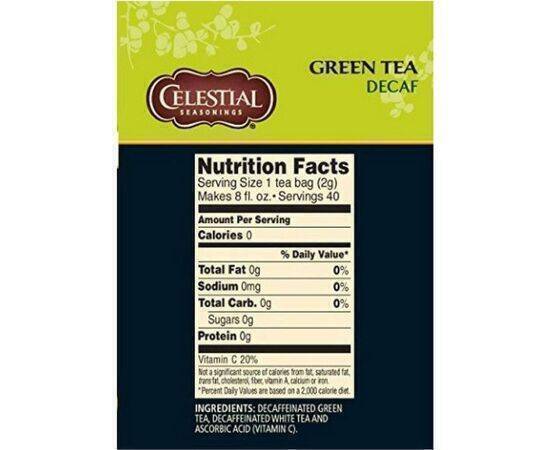 CELESTIAL - Green Tea Decaf 36g