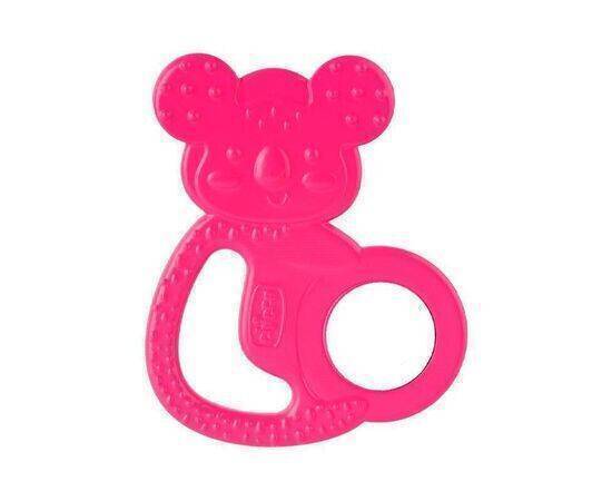 Chicco - Teether Stainless Steel Fresh Pink 4M+