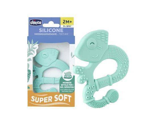 Chicco - Teether Neutral Soft Bristles 2 M+