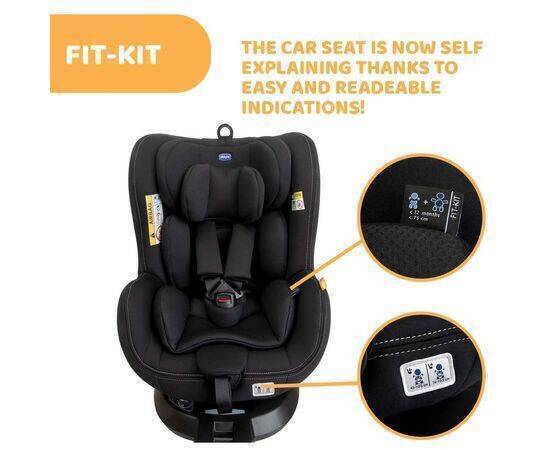 Chicco - Car Seat Baby 2Fit I-Size Black