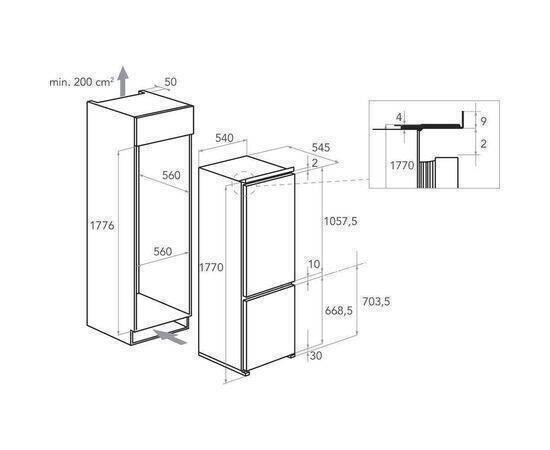 KitchenAid - Integrated Fridge