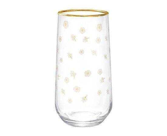 MADAME COCO - Beverage Glass Set José Villagues Marguerite 4 Piece - 470ML