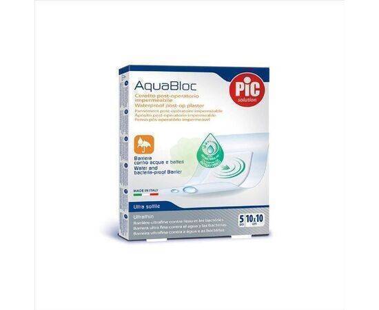 pic solution - 5 Plasters Aquabloc Antibac cm 10X10 St