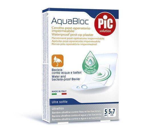 pic solution - 5 Plasters Aquabloc Sterile Antib 5X7 Sterile Antib