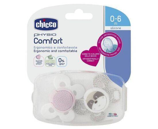 Chicco - Soother Comfort Girl Sil Ph. 0-6M 2Pc C