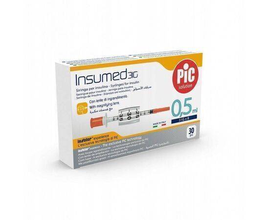 pic solution - Insumed Syringe 0,5Ml G31X8Mm 30 Pcs