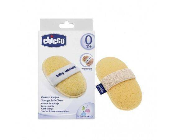 Chicco - Sponge Bath Glove Baby Moments