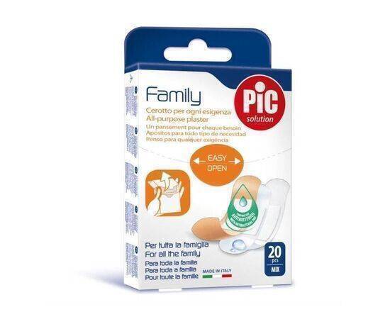 pic solution - 20 Plasters Family Antibacter