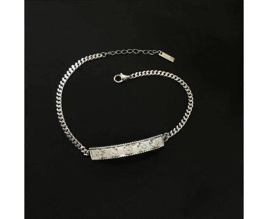 Bracelet Elegant Silver 925 Studded with Sparkling Zircon Stones