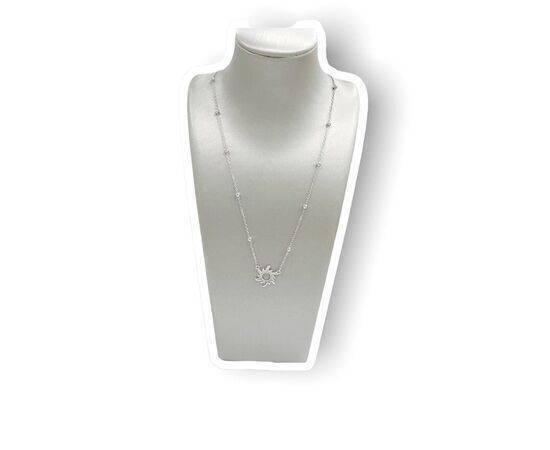 Necklaces Elegant Silver S with Cubic Zirconia 925