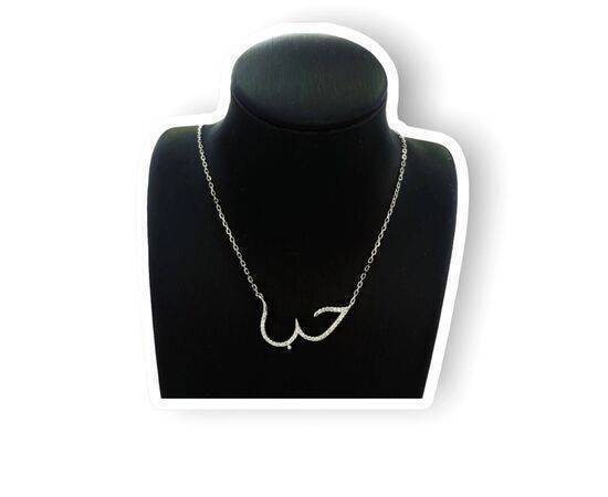 Necklaces Elegant Silver 925 S with Cubic Zirconia