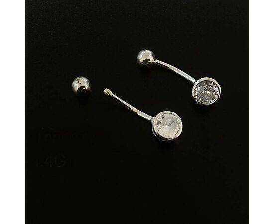 Belly Rings Silver 