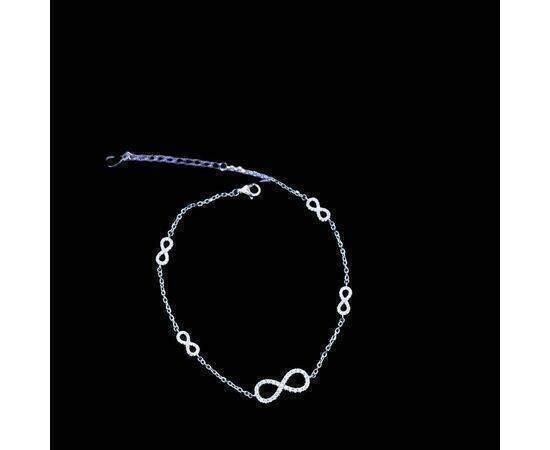 Anklet Infinity Silver