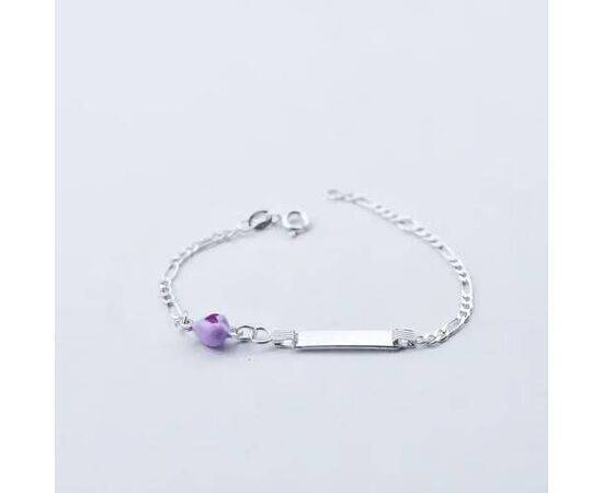 Bracelet Silver Heart for Kids Heart