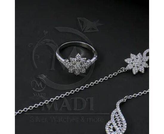 Sterling Silver 925 Studded with Cubic Zirconia for Ladies Set