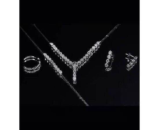 V Shaped Silver Set