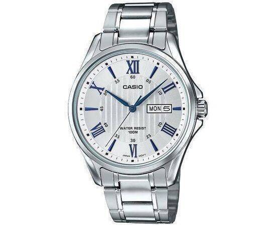 CASIO - Watch for Men Standard Analog Silver Stainless Steel Band