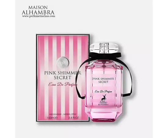 MAISON ALHAMBRA - Perfume for Women Pink Shimmer Secret Edp 100 Ml