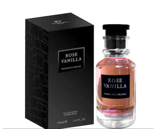 FRAGRANCE DELUXE - Perfume for Women Deluxe Rose Vanilla  Eau De Parfum 100 Ml