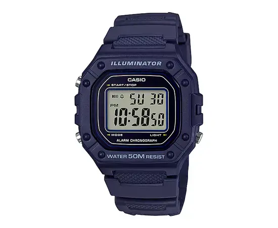 CASIO - Watch for Men - Navy Blue Resin