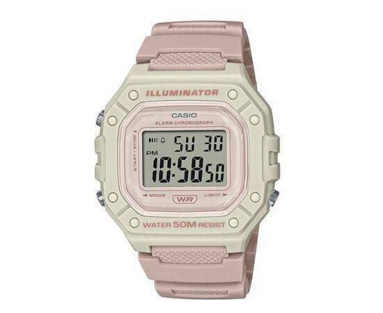 CASIO - Watch Youth Digital W-218Hc-4A2 - Pink & Beige