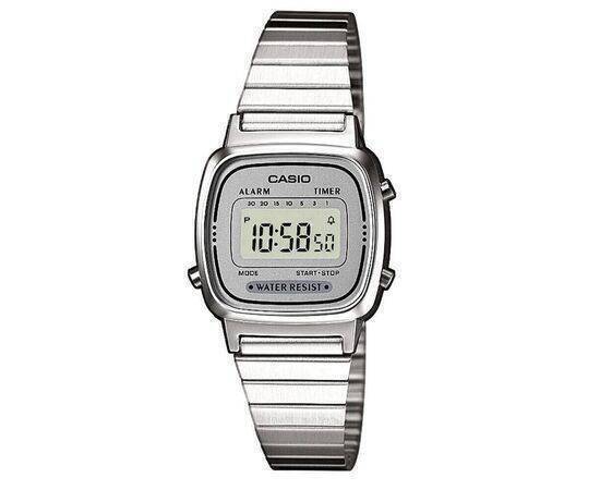 CASIO - Watch for Women Silver Tone Digital Retro Watch