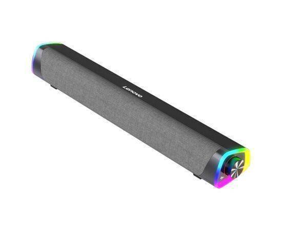 Lenovo - Desktop Speaker Wired L101 RGB Light Soundbar