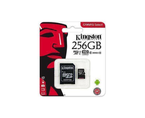 Kingston - Memory Card + Adapter 256Gb Subs2 Micro Sd