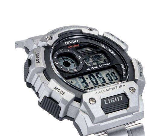 CASIO - Watch for Men Digital Illuminator World Time Silver St.Steel