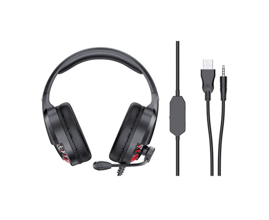 Awei ES-770I Wired Gaming  Headphones 3.5mm Plug Gamer Laptop Headset Surround Sound with Mic for PC Computer 50MM Driver Earbuds