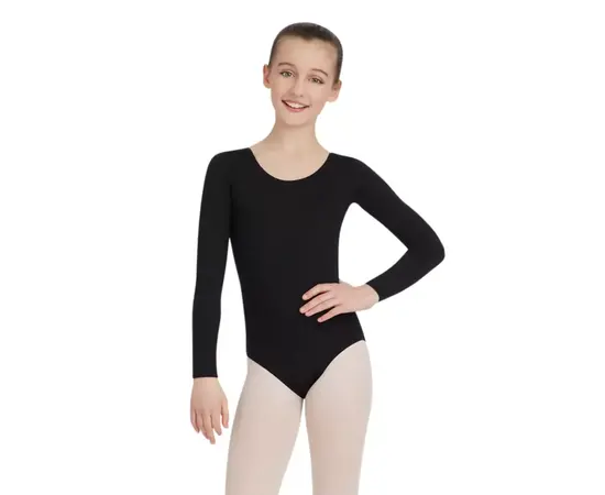 Gymnastics Loetard with Long Sleeves