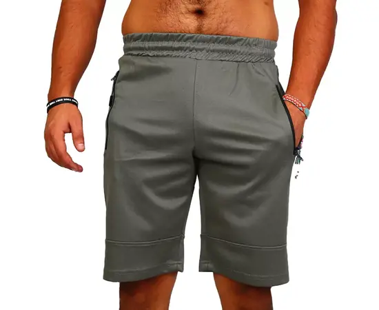 TOMMY LIFE - Sport Shorts with Pockets for Men