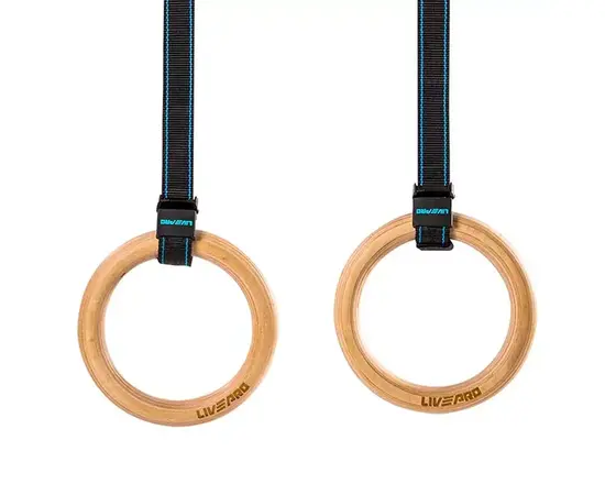 Strength Training Wooden Rings