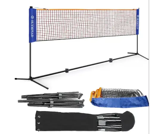 Badminton Net with Rack Portable