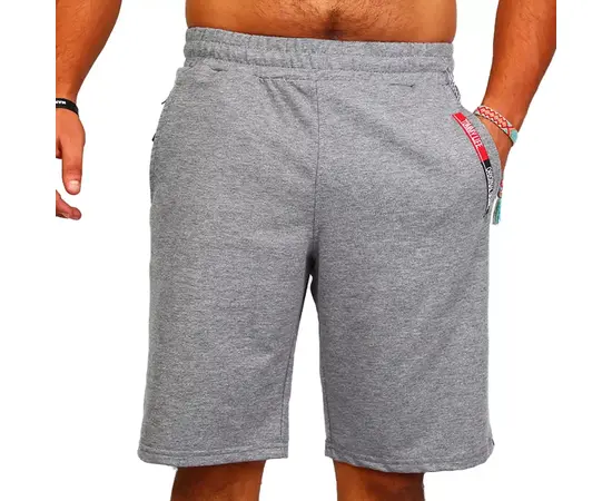 TOMMY LIFE - Sport Shorts with Pockets for Men