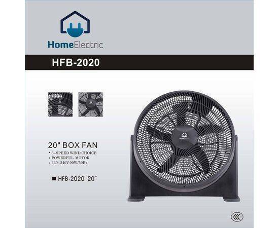 Home Electric - Fan 20inch 70W 4-Speed